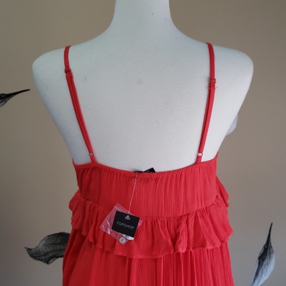 Topshop Button Through Midaxi Dress - Picture 7 of 8